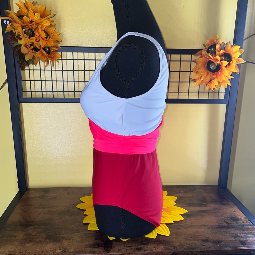 TriColor Swim Suit - Picture 2 of 4